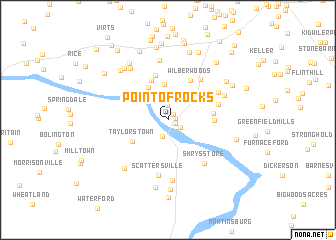 map of Point of Rocks
