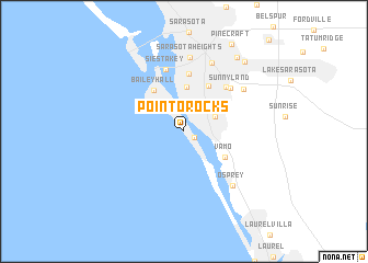 map of Point O\