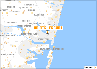 map of Point Pleasant