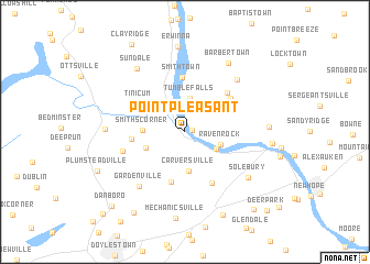 map of Point Pleasant