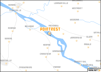 map of Point Rest