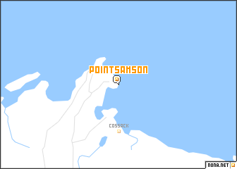 map of Point Samson