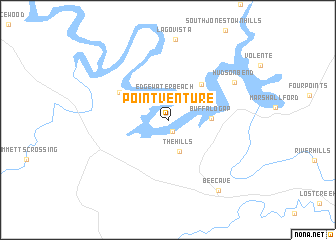 map of Point Venture