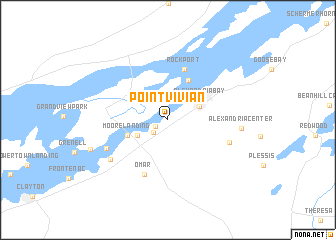 map of Point Vivian