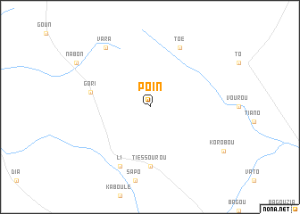 map of Poin