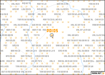 map of Poios