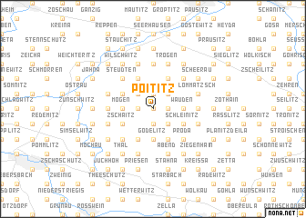 map of Poititz