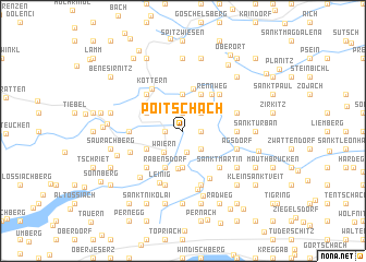 map of Poitschach