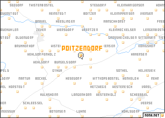 map of Poitzendorf