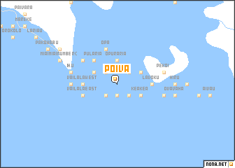 map of Poiva