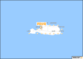 map of Poiva