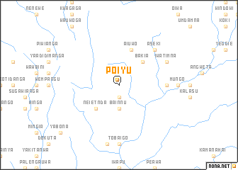 map of Poiyu