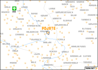 map of Pojate