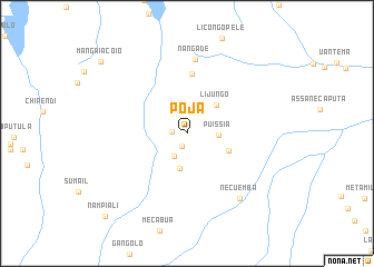 map of Poja