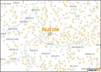 map of Pojezna