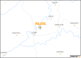 map of Pojing