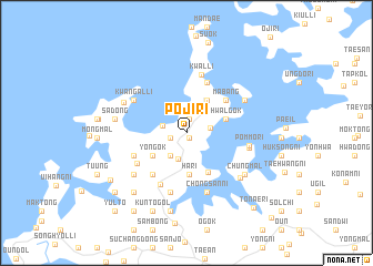 map of P\