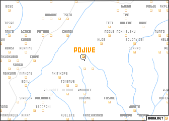 map of Pojive