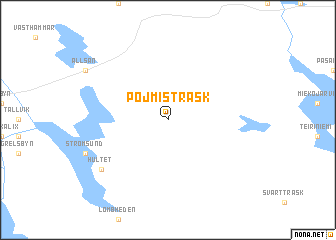 map of Pojmisträsk