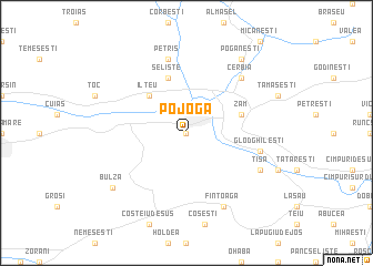 map of Pojoga