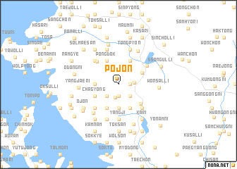 map of Pojŏn