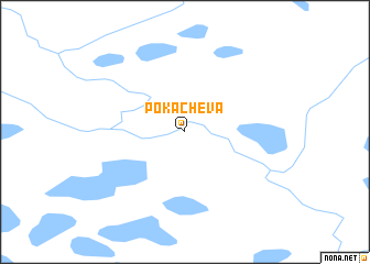 map of Pokachëva