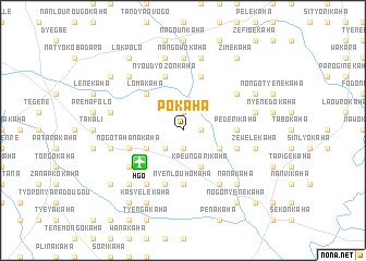 map of Pokaha