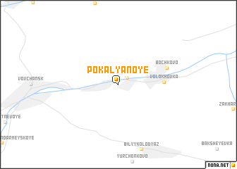 map of Pokalyanoye