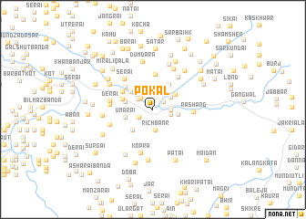 map of Pokal