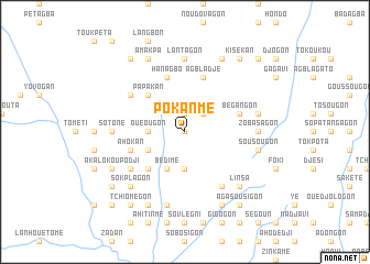 map of Pokanmé