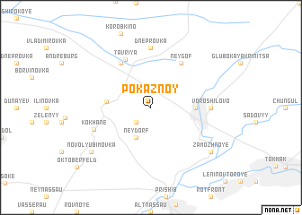 map of Pokaznoy