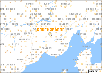 map of Pokchae-dong