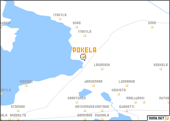 map of Pokela