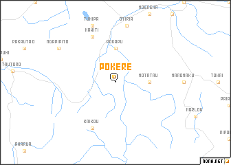 map of Pokere