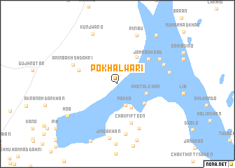 map of Pokhalwāri