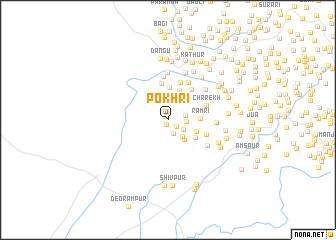 map of Pokhri