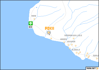 map of Pokii