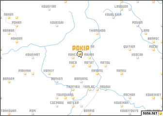 map of Po Kip