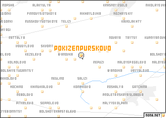 map of Pokizen-Purskovo