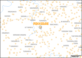 map of Pokkodae