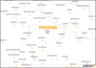 map of Pokkogae