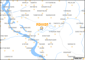 map of Pokkon