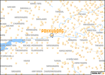 map of Pokku-dong
