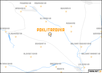 map of Poklitarovka