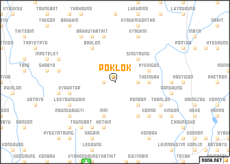 map of Poklok