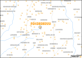 map of Pokobo Bossi