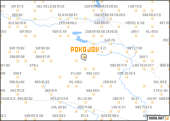 map of Pokojov