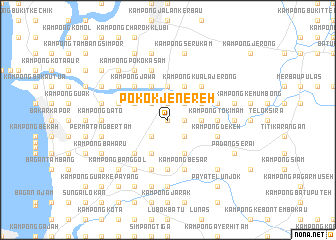 map of Pokok Jenereh