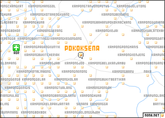 map of Pokok Sena