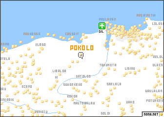 map of Pokolo